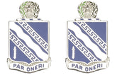 144th Infantry Texas Distinctive Unit Insignia - Pair - PAR ONERI