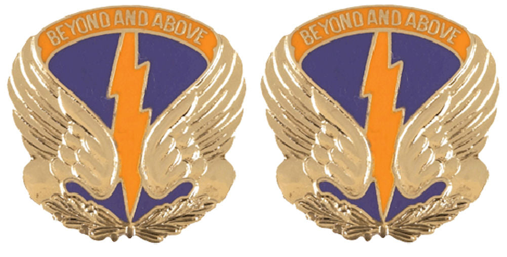 149th Aviation Distinctive Unit Insignia - Pair - BEYOND AND ABOVE