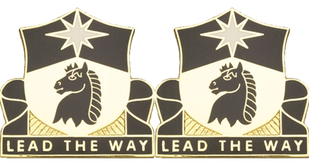 151st Cavalry Distinctive Unit Insignia - Pair - LEAD THE WAY