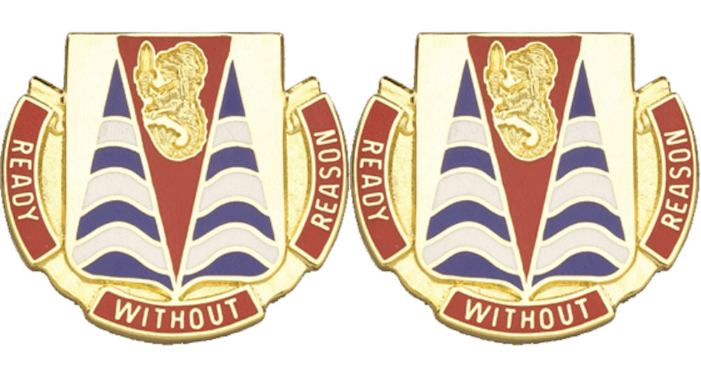 152nd Armor Distinctive Unit Insignia - Pair - READY WITHOUT REASON