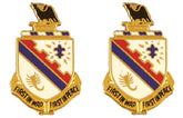 161st Infantry Distinctive Unit Insignia - Pair - FIRST IN WAR FIRST IN PEACE