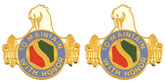 165th Quartermaster Battalion Distinctive Unit Insignia - Pair - TO MAINTAIN HONOR