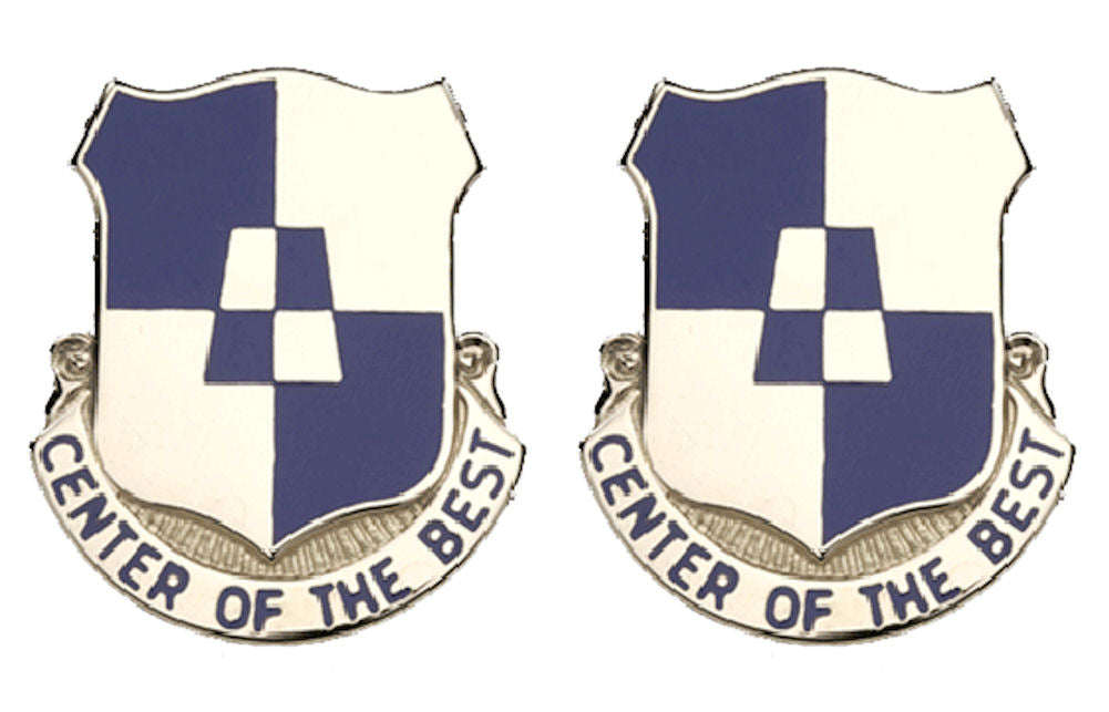 170th Maintenance Company Distinctive Unit Insignia - Pair - CENTER OF THE BEST