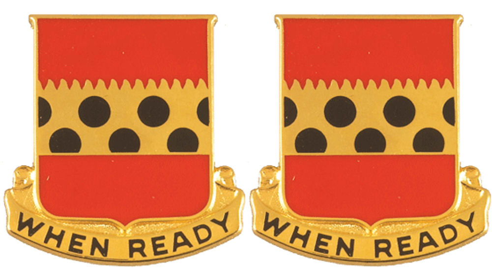 194th Field Artillery Distinctive Unit Insignia - Pair - WHEN READY