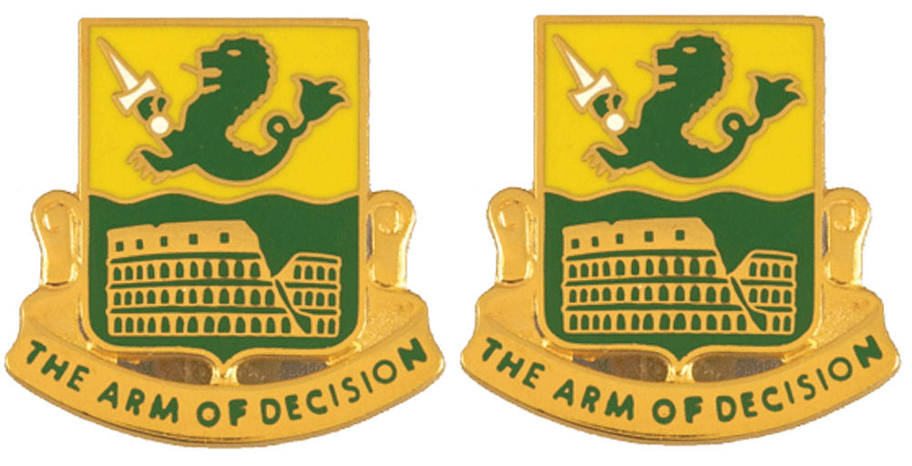 194th Infantry Distinctive Unit Insignia - Pair - ARM OF DECISION