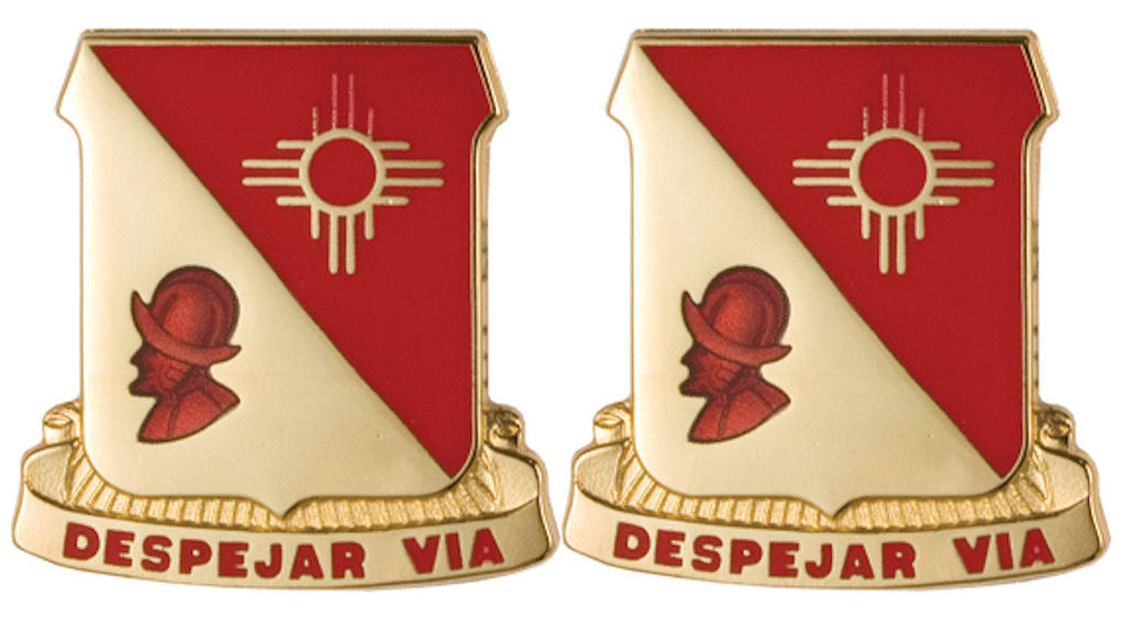 202nd Field Artillery New Mexico Distinctive Unit Insignia - Pair
