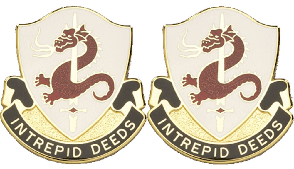 204th Regiment Distinctive Unit Insignia - Pair