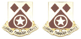 249th SUPPORT BATTALION Distinctive Unit Insignia - Pair