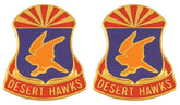 285th AVIATION REGIMENT Distinctive Unit Insignia - Pair