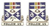 293rd INFANTRY Bn Distinctive Unit Insignia - Pair - FOLLOW US