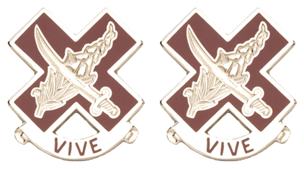 312th FIELD HOSP Distinctive Unit Insignia - Pair