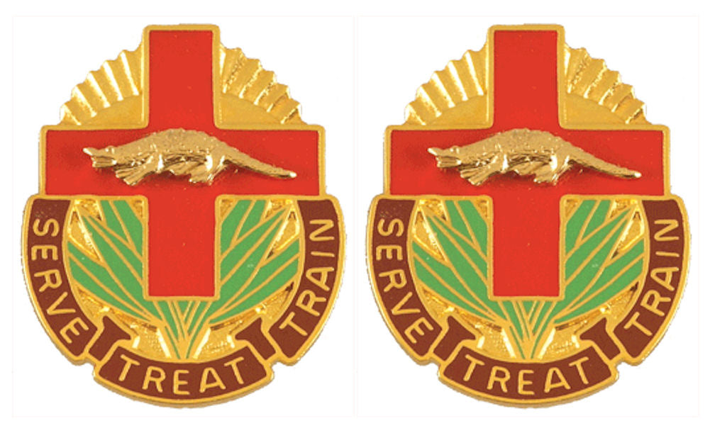 345th COMBAT SUPPORT Distinctive Unit Insignia - Pair