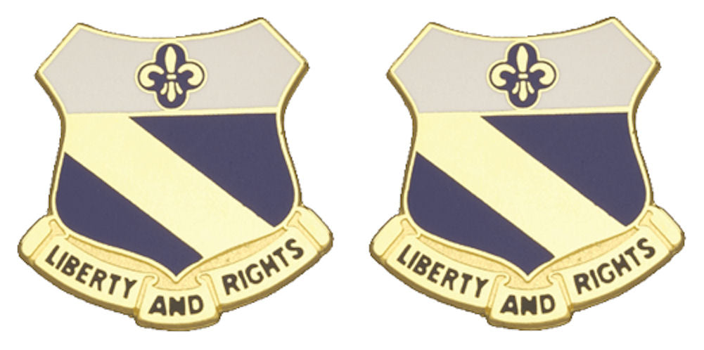 349th REGIMENT Distinctive Unit Insignia - Pair