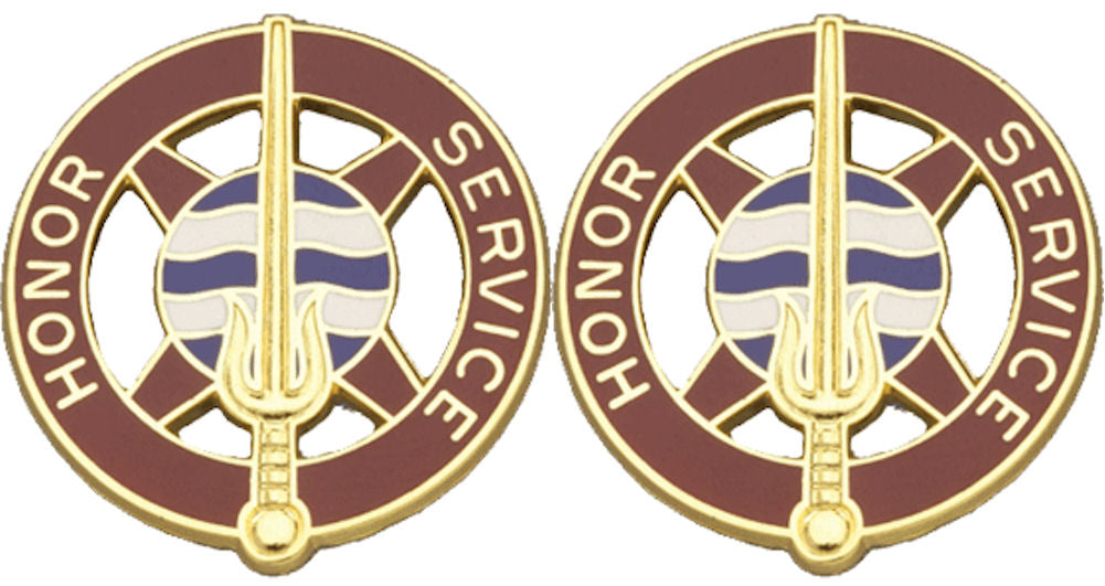 354th TRANSPORTATION BATTALION Distinctive Unit Insignia - Pair