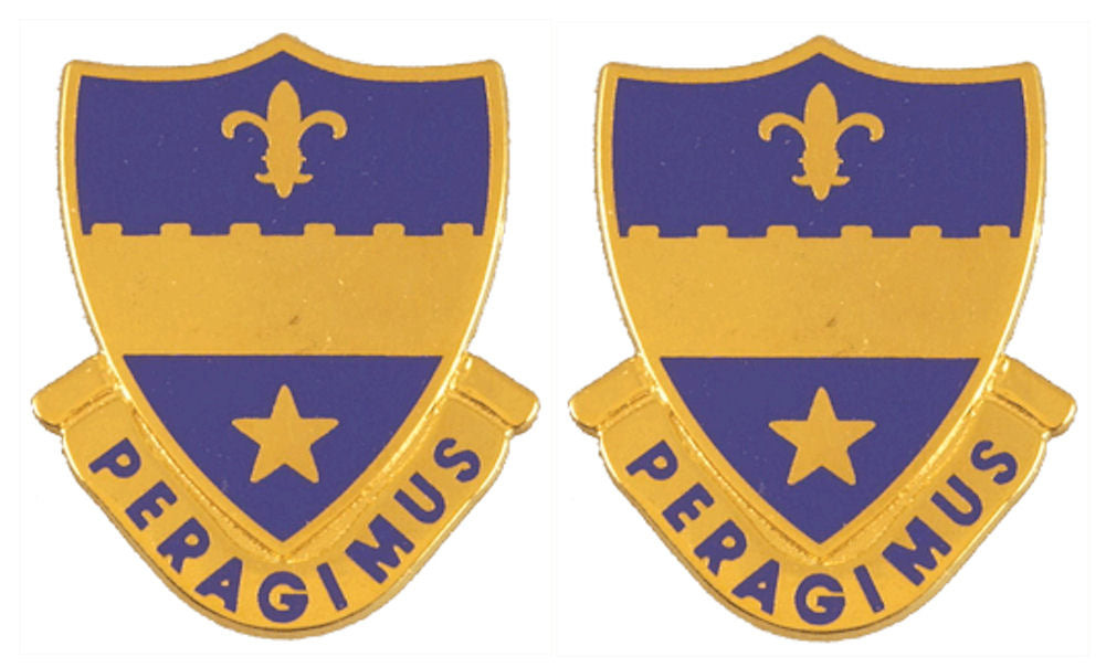 358th REGIMENT Distinctive Unit Insignia - Pair