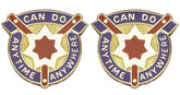 377th SUPPORT COMMAND Distinctive Unit Insignia - Pair