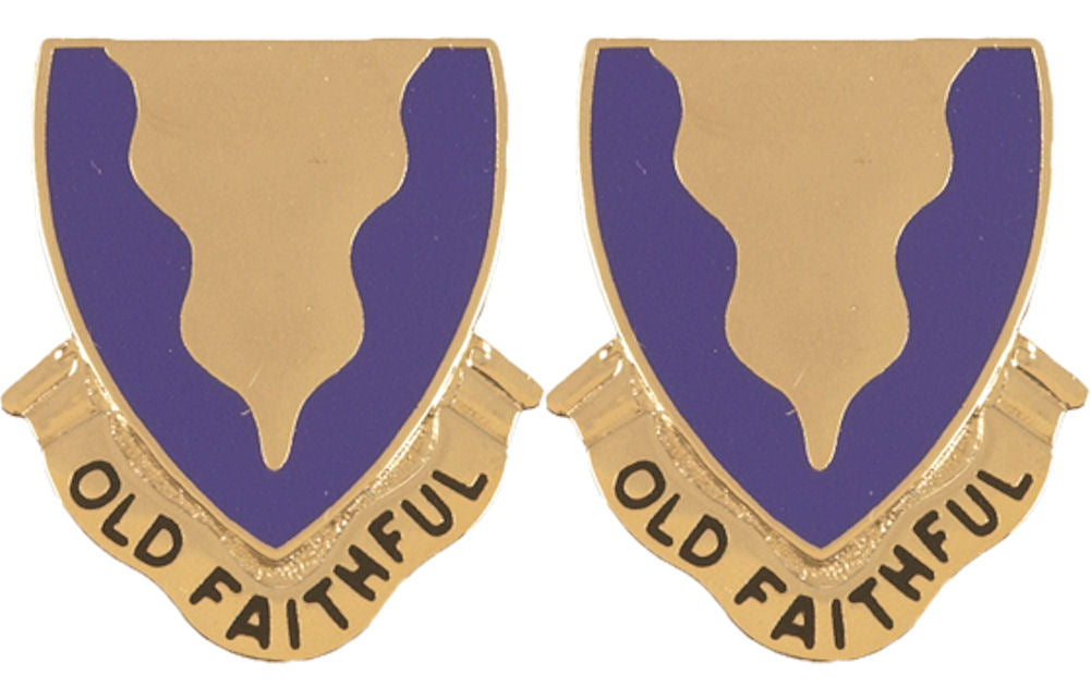 415th REGIMENT Distinctive Unit Insignia - Pair