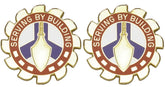 416th ENGINEER COMMAND Distinctive Unit Insignia - Pair