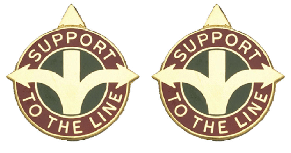 419th TRANSPORTATION BATTALION Distinctive Unit Insignia - Pair