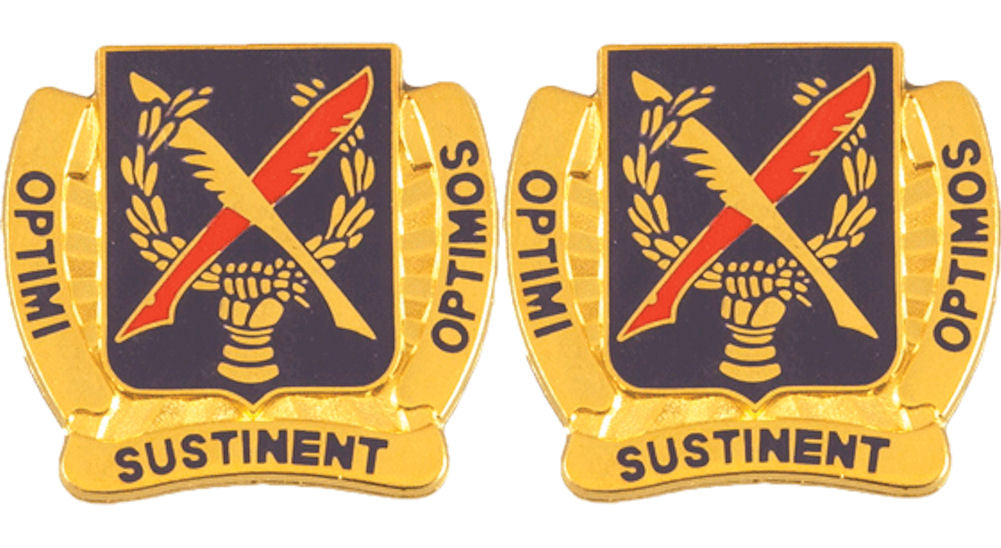 502nd PERSON SERVICE BATTALION Distinctive Unit Insignia - Pair