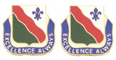 787th MP BN Distinctive Unit Insignia - Pair - EXCELLENCE ALWAYS