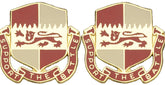 1297th SUPPORT BATTALION Distinctive Unit Insignia - Pair