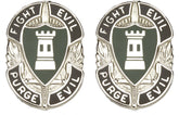 ALLIED FORCES CENTER EUROPE Distinctive Unit Insignia - Pair