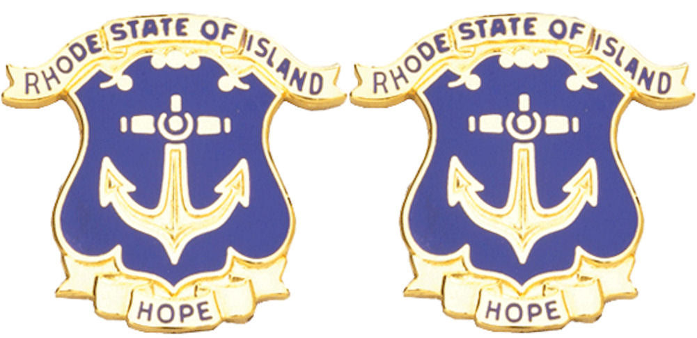 RHODE ISLAND STARC Distinctive Unit Insignia - Pair