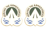 MILITARY TRAFFIC MANAGEMENT Distinctive Unit Insignia - Pair