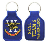 CLEARANCE - Embroidered Key Chain - SEAL TEAM SIX