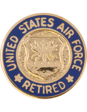 Air Force Retired Lapel Pin