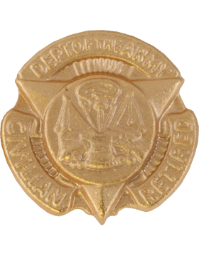 Department of the Army Civilian Retired Lapel Pin