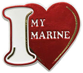 I Love My Marine Magnet
