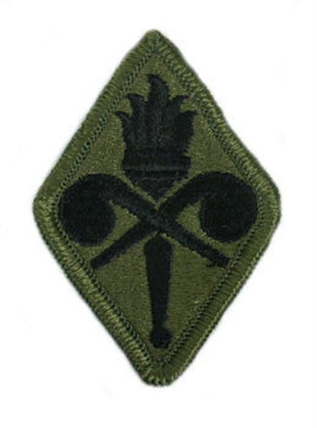 Chemical, Biological, Radiological, and Nuclear School (CBRN) Patch - Army BDU Subdued