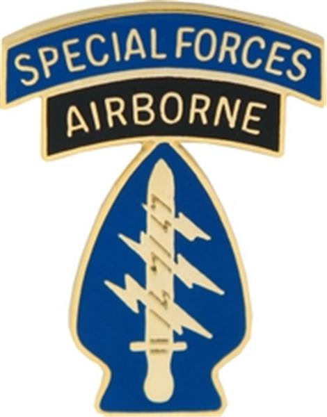 U.S. Army Special Forces Airborne Small Hat Pin