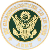 U.S. Army My Granddaughter Small Hat Pin