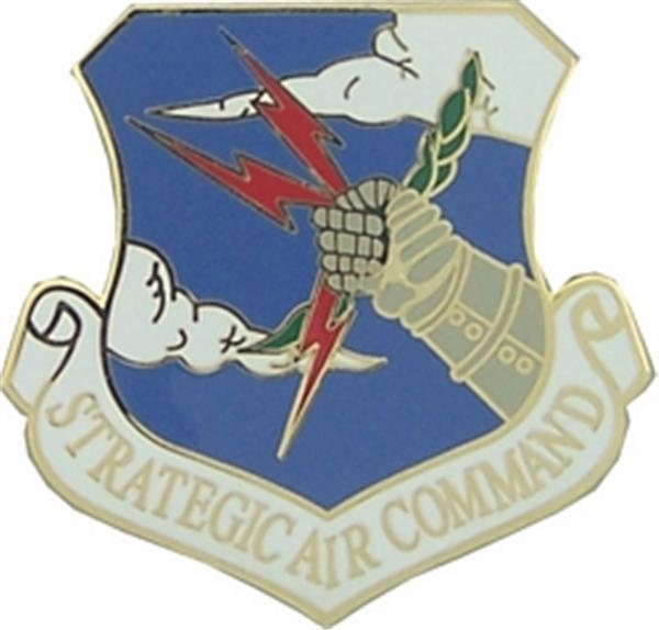 Strategic Air Command Metal Pin