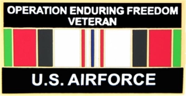 U.S. Air Force Operation Enduring Freedom Veteran Small Pin