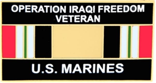U.S. Marine Operation Iraqi Freedom Small Hat Pin
