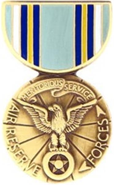 Air Force Reserve Meritorious Service Mini Medal Small Pin