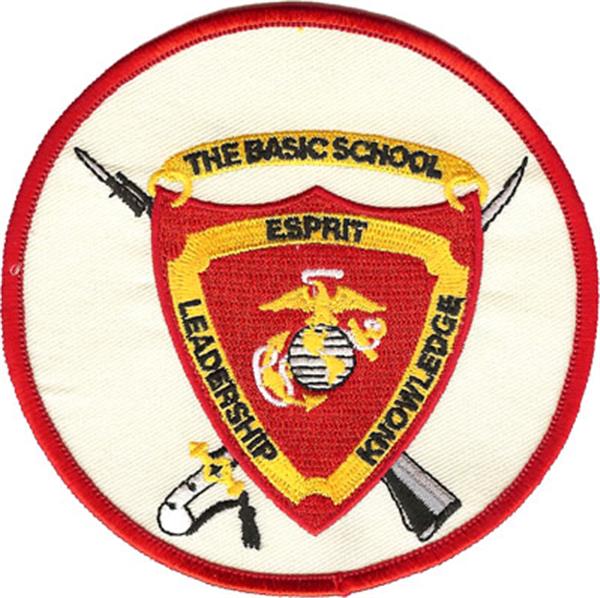The Basic School USMC Patch