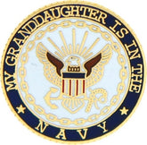 U.S. Navy My Granddaughter Small Pin
