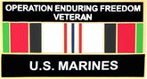 U.S. Marine Operation Enduring Freedom Small Hat Pin