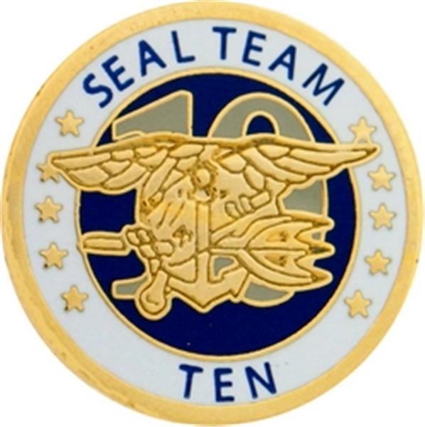 U.S. Navy Seal Team 10 Small Pin
