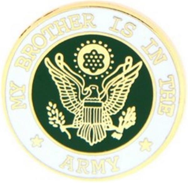 U.S. Army My Brother Small Hat Pin