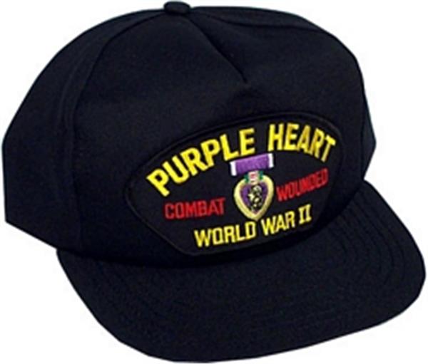 WWII Purple Heart Ball Cap