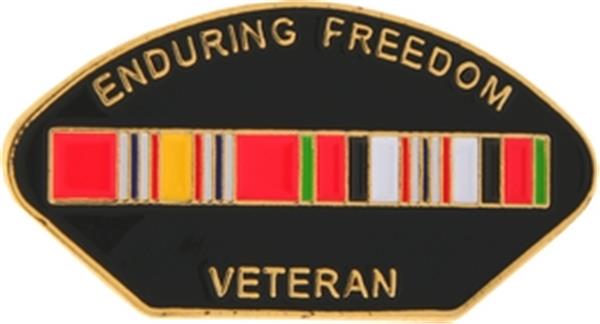Enduring Freedom Veteran Small Pin