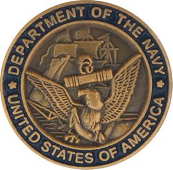 Department of the USN Small Pin