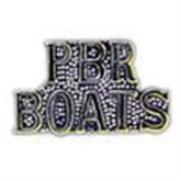 PBR Boats Small Pin Size 1" Gold finish