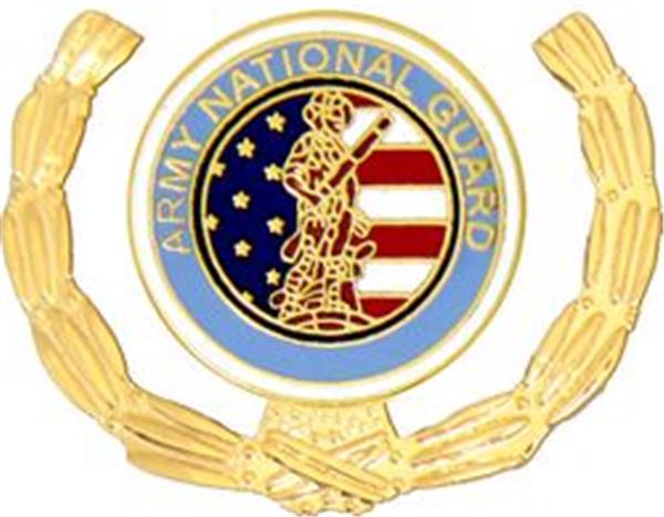 National Guard Small Hat Pin 1 1-8"